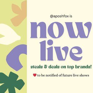 Like this post to be notified when‎ I go live!